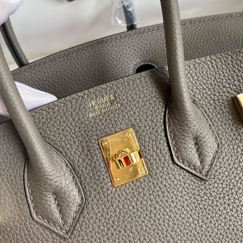 Affordable Hermes Birkin Bag Togo Leather Gold Hardware In Marble 0113