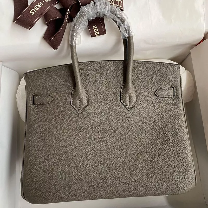 Affordable Hermes Birkin Bag Togo Leather Gold Hardware In Marble 0113