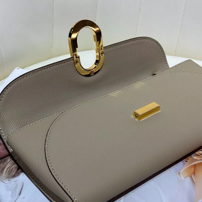 Affordable Hermes Chaine d'Ancre To Go Wallet Epsom Leather Gold Hardware In Grey 0119