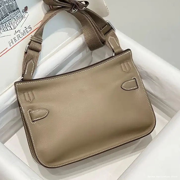 Affordable Leather Mini Khaki Clemence Hermes Hardware Palladium Jypsiere Bag In 0214