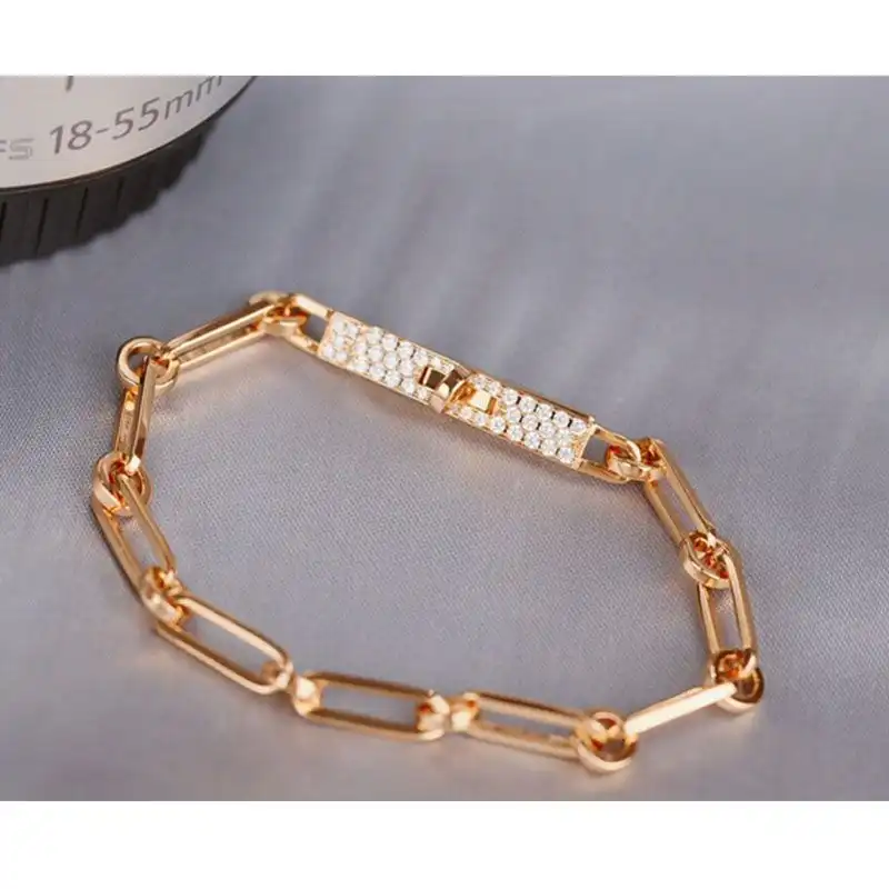 Affordable Hermes Ever Chaine D'Ancre Bracelet In Gold 0203