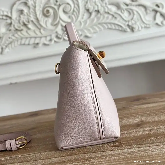 Affordable Light Swift 24 Mini Leather Bag Evercolor Hermes Hardware 24 Pink In Gold 0218