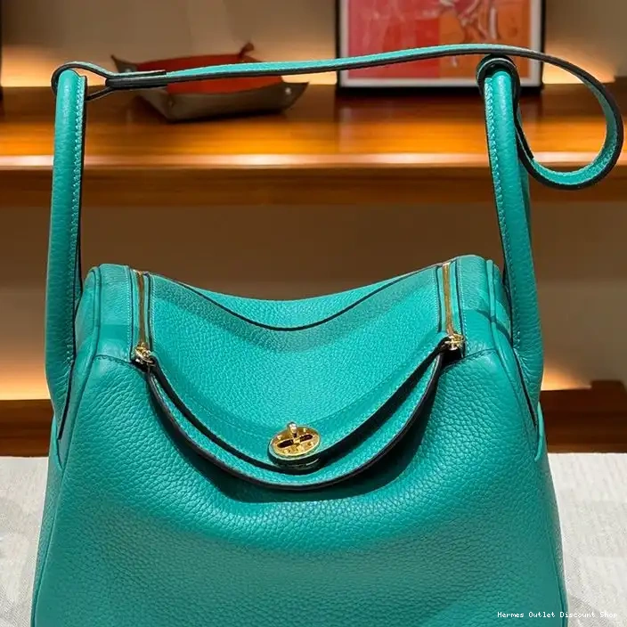 Affordable Clemence Lindy Gold In Leather Hardware Sky Blue Hermes Bag 0211