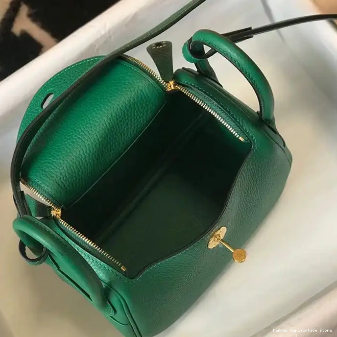 Cheap Lindy Gold In Togo Leather Mini Hermes Bag Hardware Green 0218