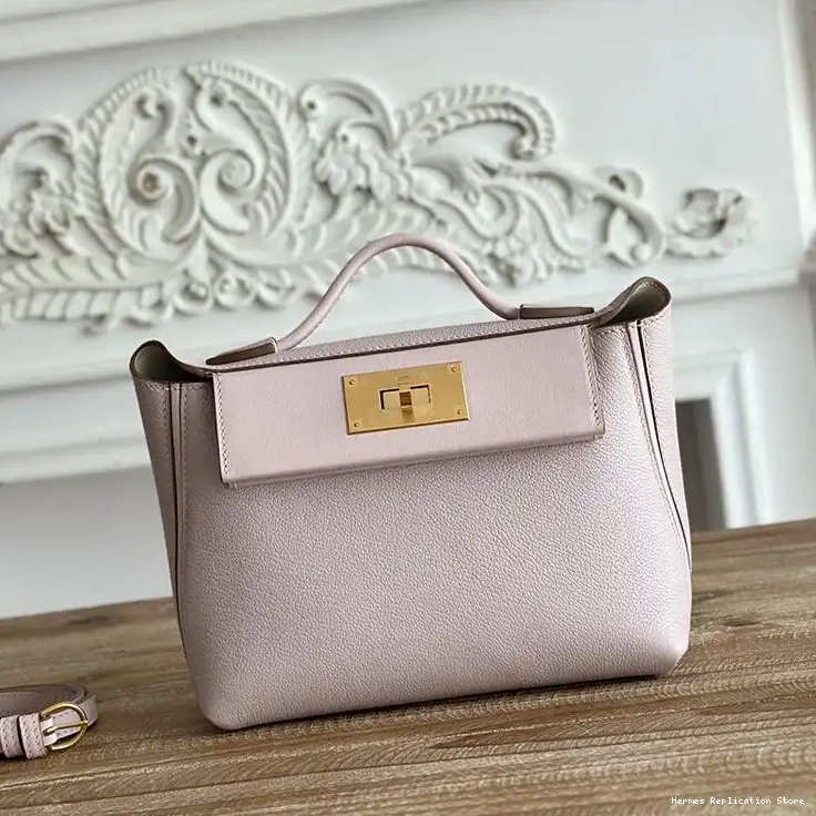 Affordable Light Swift 24 Mini Leather Bag Evercolor Hermes Hardware 24 Pink In Gold 0218