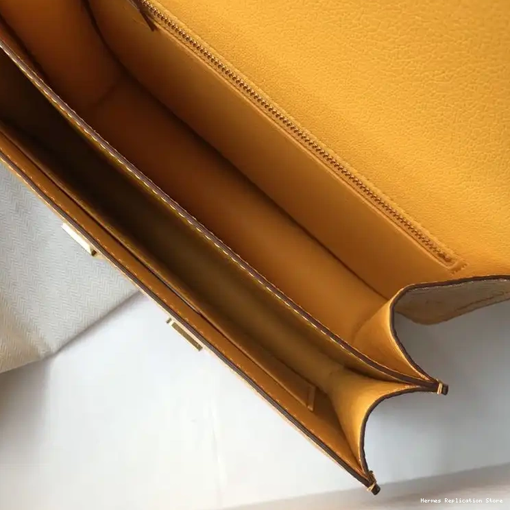 Affordable Hardware Hermes In Constance Yellow Gold Bag Alligator Leather 0219