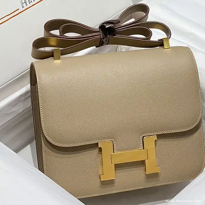 Affordable Leather Constance Hardware Grey Gold In Hermes Bag Epsom 0215