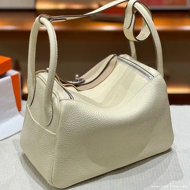 Cheap Hermes Bag Clemence Leather Lindy White In Palladium Hardware 0208